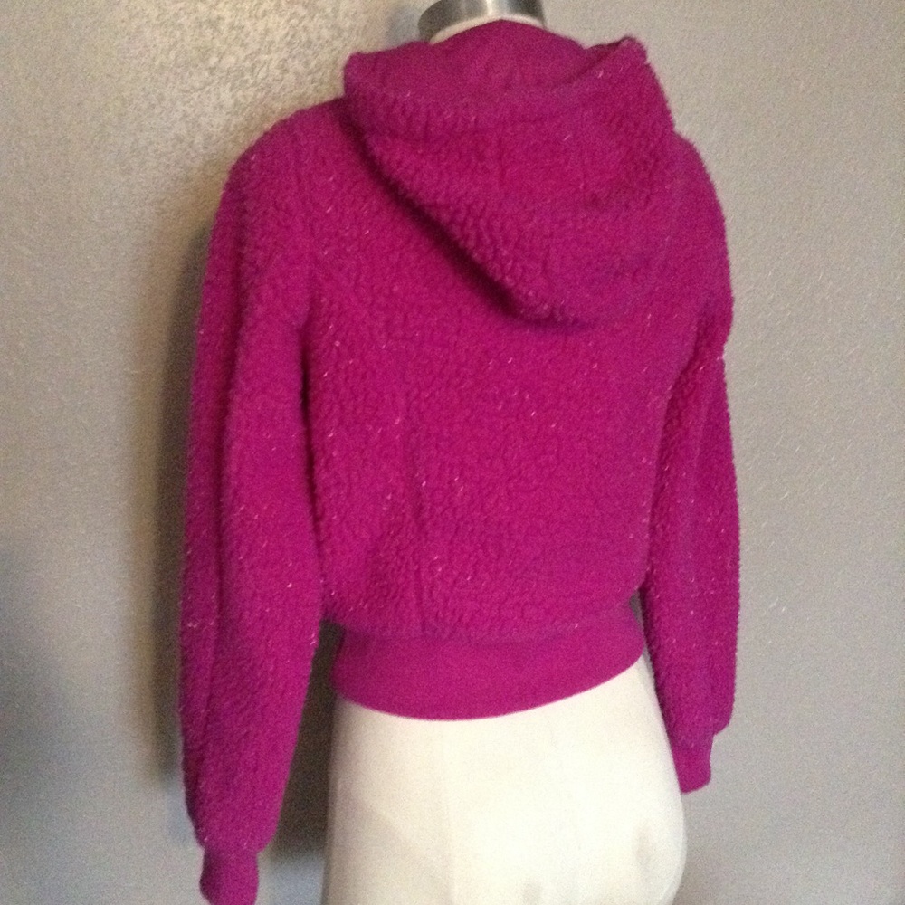 Hot Topic Raspberry Teddy Jacket S - image 2